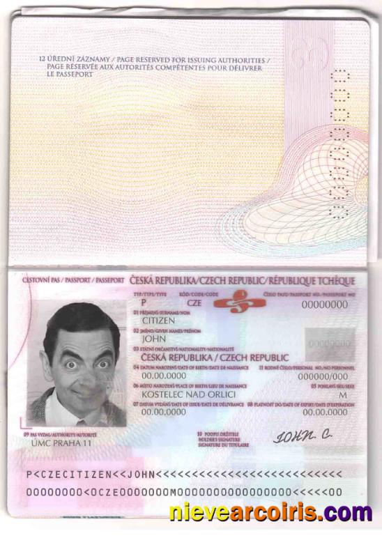Czech passport